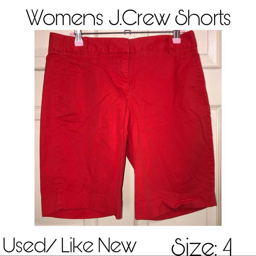 J Crew Women's Shorts Size 4